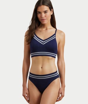 Cricket Cable Texture Hi-Cut Brief: undefined