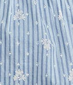 Vintage Floral Stripe