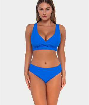 Elsie Underwire Wrap Bikini Top: undefined