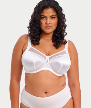 Keira Satin Side Support Bra: undefined