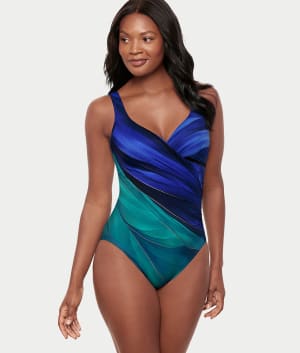 Maldiva It's A Wrap Underwire One-Piece: undefined