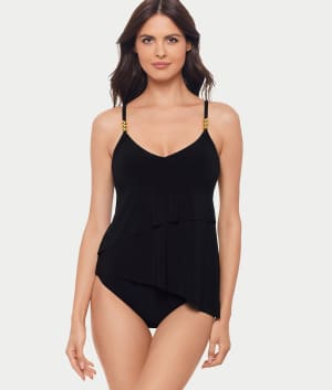 Solids Elsa Tankini Top: undefined