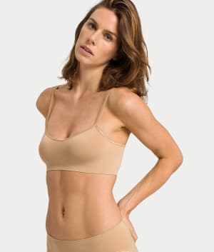 Touch Feeling Spaghetti Crop Top: undefined