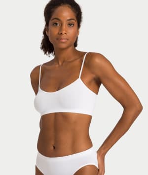 Touch Feeling Spaghetti Crop Top: undefined