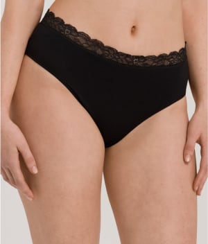 Cotton Lace Lace Trim Cotton Full Brief: undefined