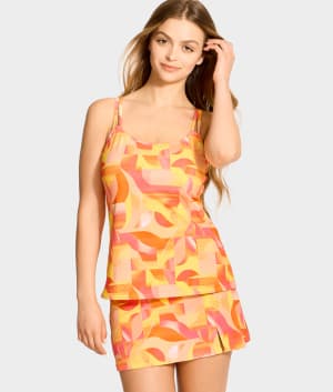 Taylor Underwire Tankini Top: undefined