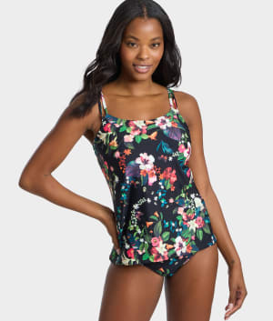 Taylor Underwire Tankini Top: undefined