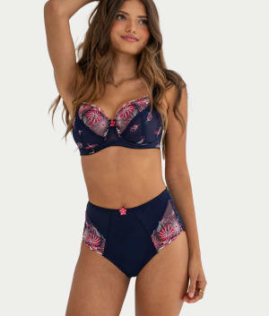 St. Tropez High-Waist Brief: undefined