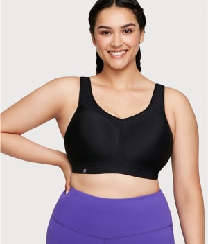 High Impact Seamless Underwire Sports Bra: undefined