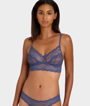 Lace Kiss Bralette: undefined