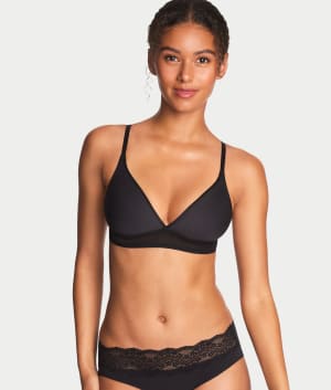 Full Transparency Bralette: Night