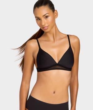 Full Transparency Bralette: Night