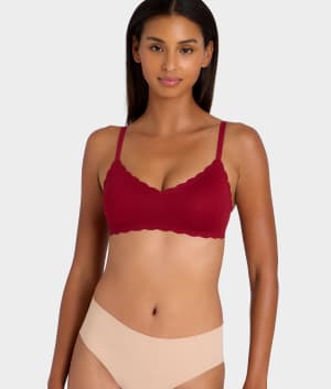 b.Wow'd Lace Wire-Free Bra: undefined