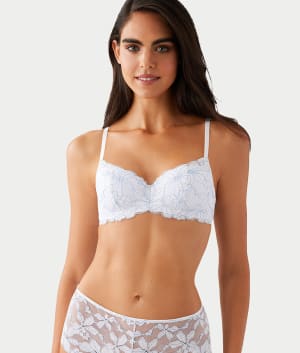 Feeling Famous Balconette Bra: undefined
