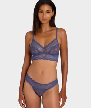 Lace Kiss Thong: undefined