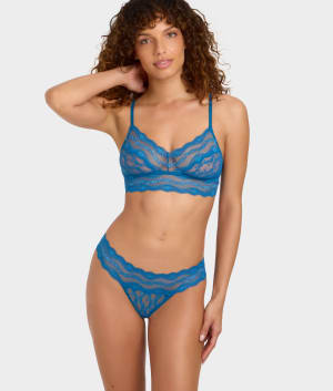 Lace Kiss Thong: undefined