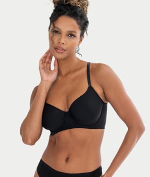 Geo Sculpt Spacer T-Shirt Bra: undefined