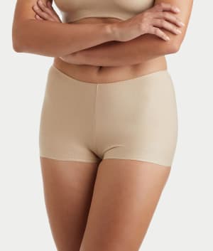 Cotton Modal Boyshort: undefined
