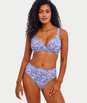 Ocean Breeze High Apex Bikini Top: undefined