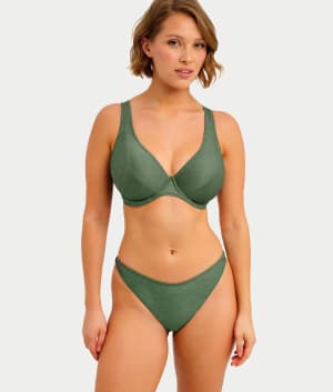 Arizona Wave Hi-Cut Bikini Bottom: undefined