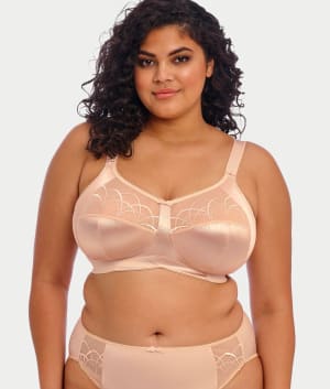 Cate Side Support Wire-Free Bra: undefined