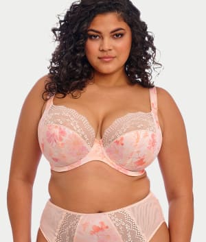Lucie Side Support Plunge Bra: undefined