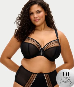 Matilda Side Support Plunge Bra: undefined