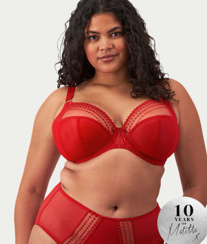 Matilda Side Support Plunge Bra: undefined