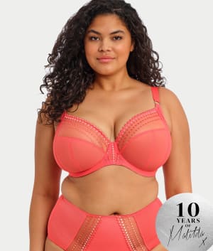 Matilda Side Support Plunge Bra: undefined