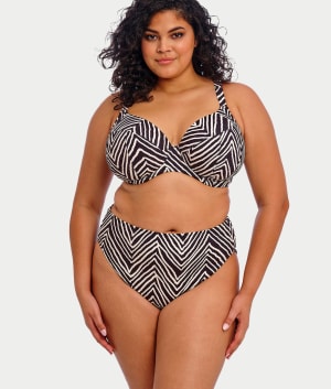 Fiji Falls Mid Rise Bikini Bottom: undefined