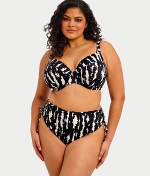 Plus Size Echo Shell Adjustable Bikini Bottom: undefined