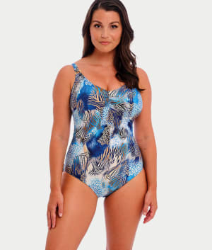 Seraya Sands Twist Underwire One-Piece: undefined