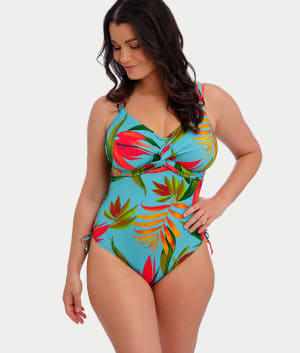 Pichola Twist Underwire One-Piece: undefined