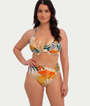 Maya Bay High-Waist Bikini Bottom: undefined