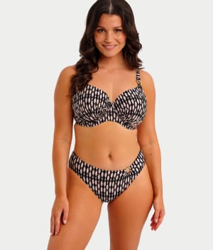Shell Bay Mid Rise Bikini Bottom: undefined