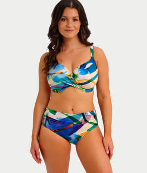 Molokai Shores Wrap Full Cup Bikini Top: undefined