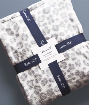 Leopard Plush Throw: undefined