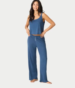 Pointelle Essentials Knit Pajama Set: undefined