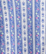 Floral Stamped Stripe