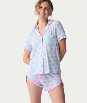 Lovely Dreams Shorts Modal Pajama Set: undefined
