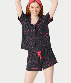 Sweet Dreams Modal Knit Shorts Pajama Set: undefined