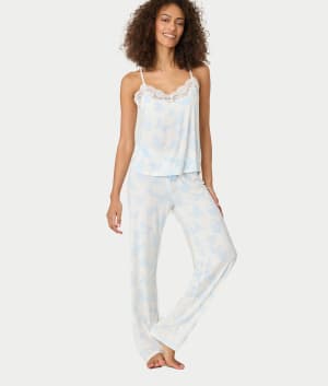 Forever Dreams Modal Knit Pajama Set: undefined