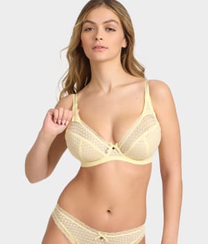 Spot-Light Plunge Bra: undefined