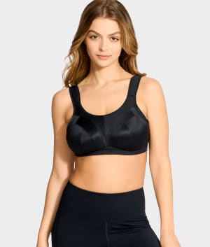 Dynamic High Impact Wire-Free Sports Bra: undefined