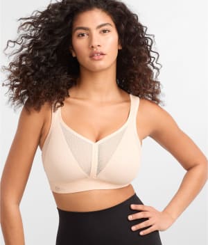 Air Control High Impact Wire-Free Sports Bra: undefined
