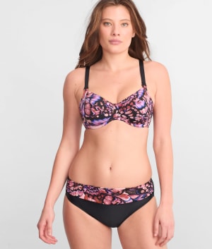 Retro Butterfly Chiara Bikini Bottom: undefined