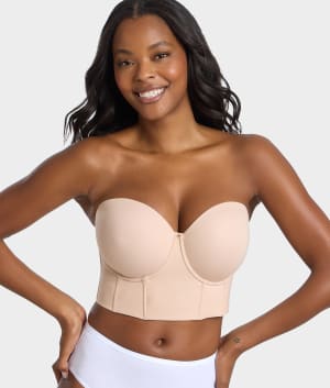 The Longline Multiway Strapless Bra: undefined