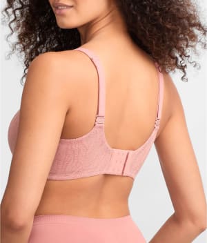 Smooth Lace Ash Rose