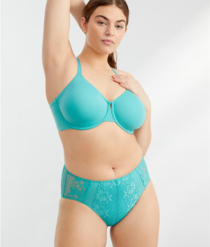 The Essential Lace Hi-Cut Brief: undefined