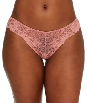 The Essential Lace Thong: undefined